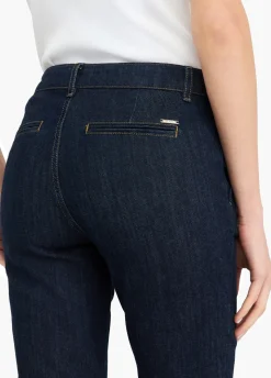 Jeans bootcut a vita alta