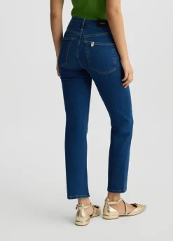 Jeans bootcut a vita alta