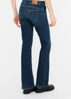 Jeans bootcut a vita bassa