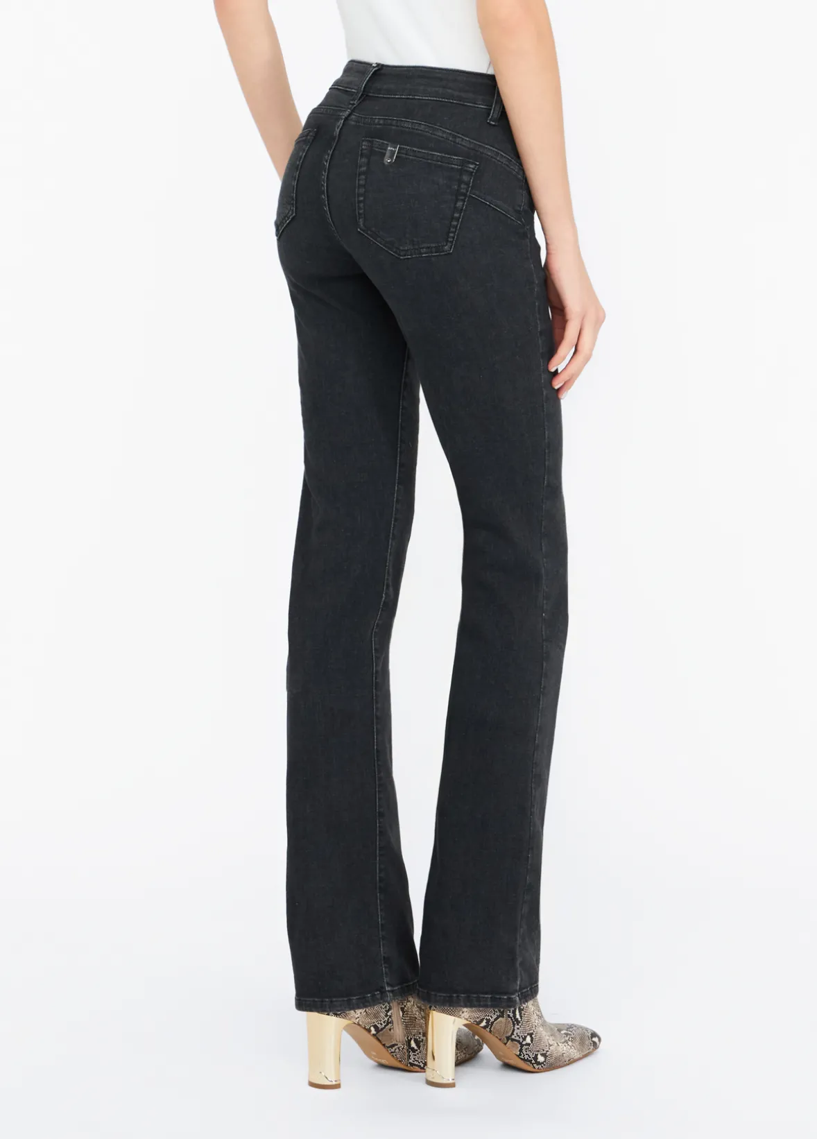 Jeans bootcut bottom up