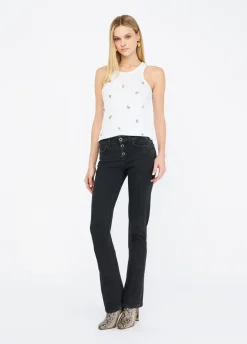 Jeans bootcut bottom up