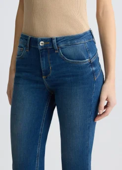 Jeans Capri con strass