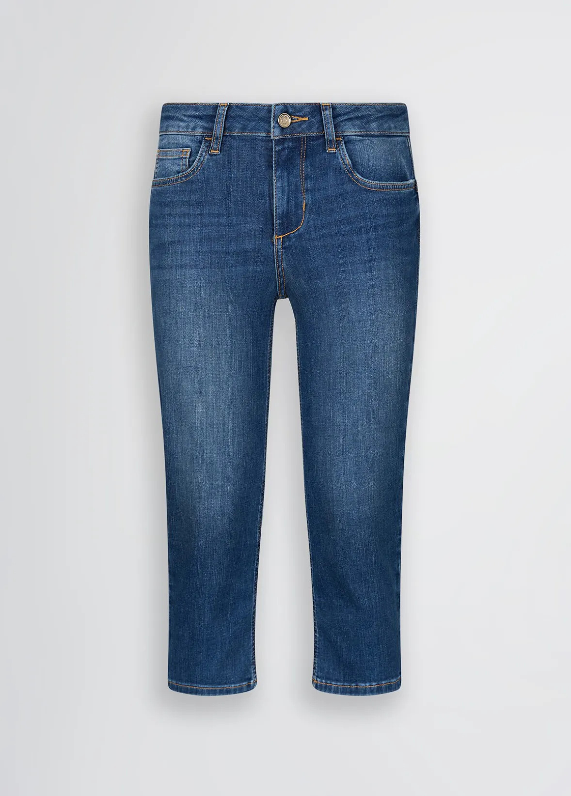 Jeans Capri con strass