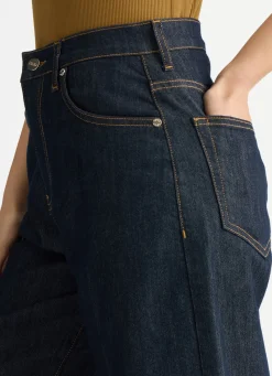 Jeans carrot fit a vita alta