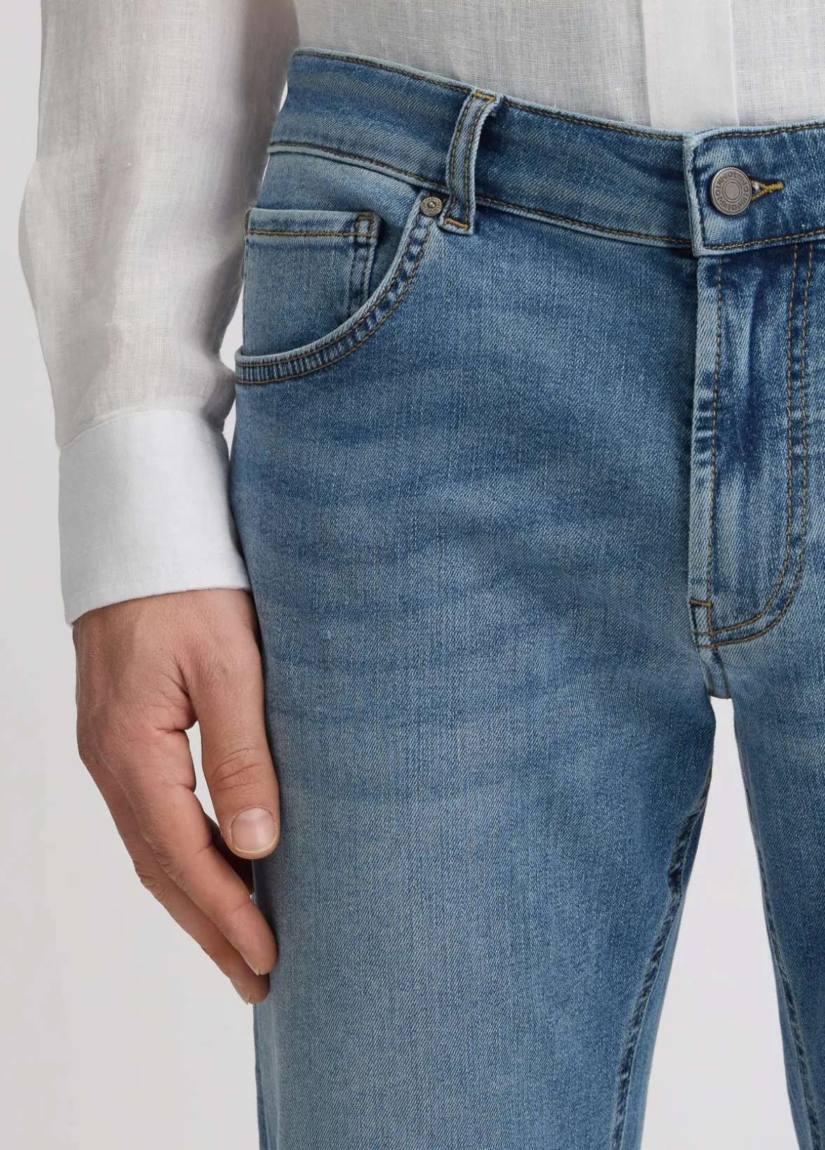 Jeans chiaro slim fit