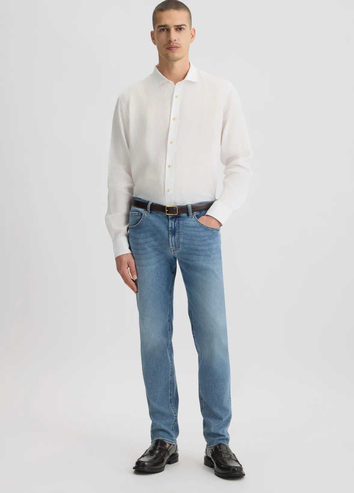 Jeans chiaro slim fit