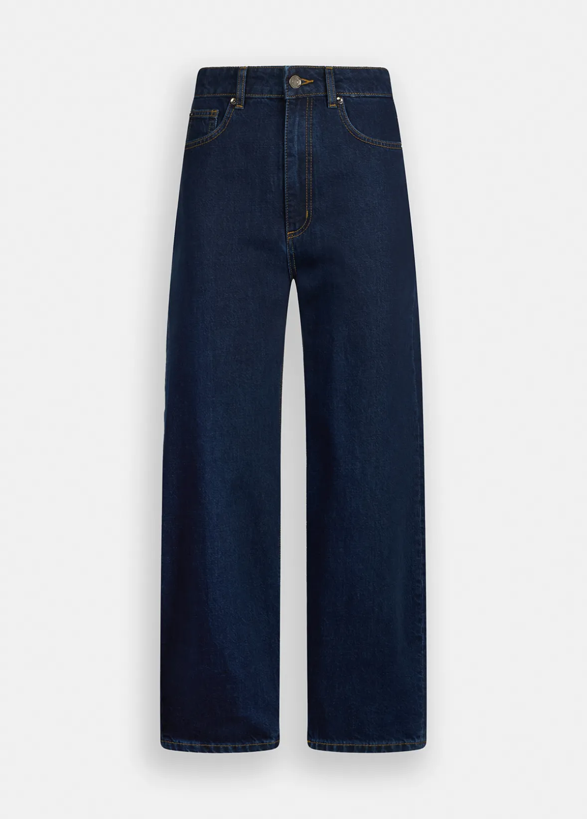 Jeans cropped a vita alta