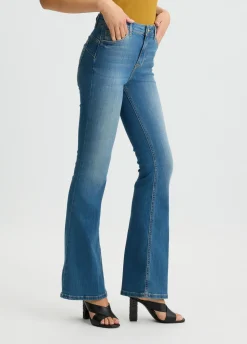 Jeans flare bottom up