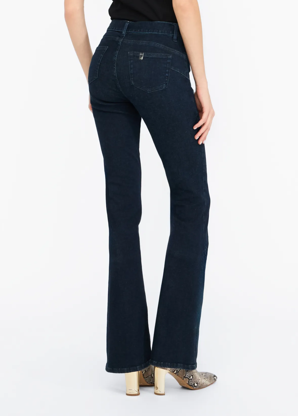 Jeans flare con cintura
