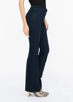 Jeans flare con cintura