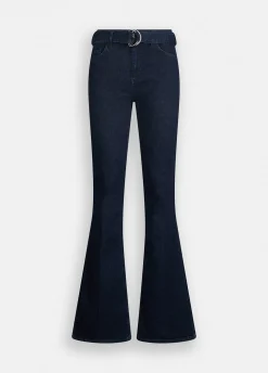 Jeans flare con cintura