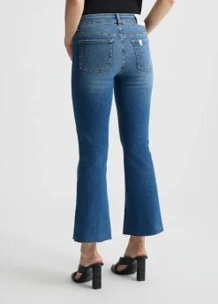 Jeans flare cropped