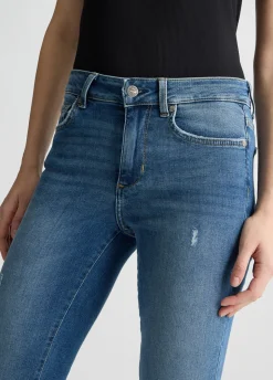 Jeans flare cropped