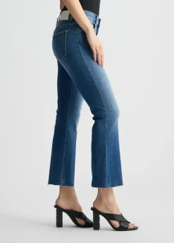 Jeans flare cropped