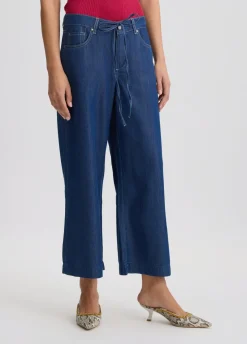 Jeans flare cropped