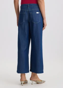 Jeans flare cropped
