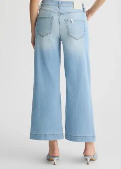 Jeans flare cropped