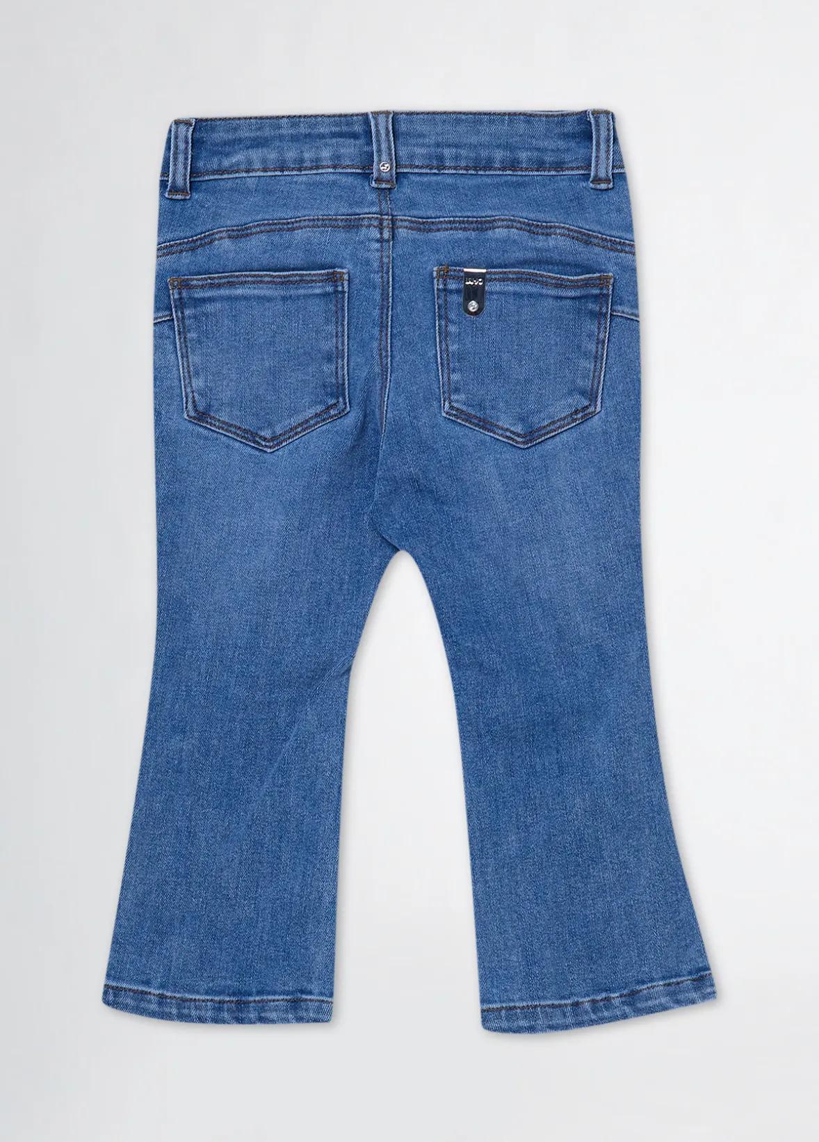 Jeans flare in cotone