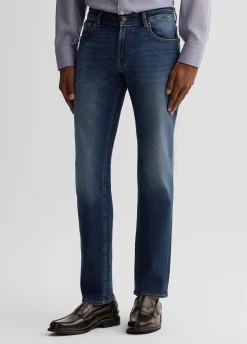Jeans scuro slim fit