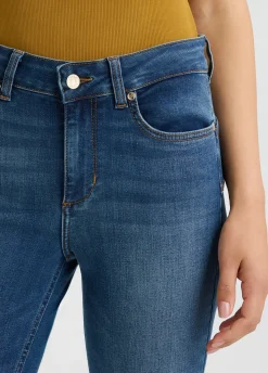 Jeans skinny a vita alta