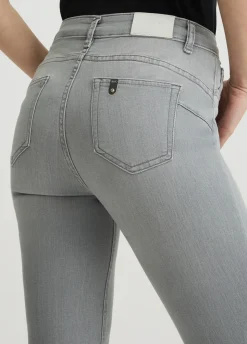Jeans skinny a vita alta