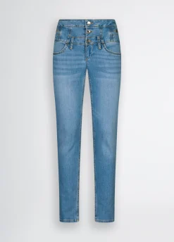 Jeans skinny a vita alta