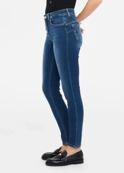 Jeans skinny a vita alta