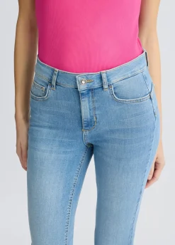 Jeans skinny a vita alta