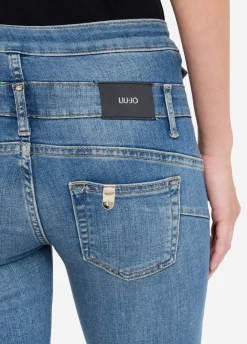 Jeans skinny a vita alta