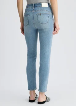 Jeans skinny a vita alta