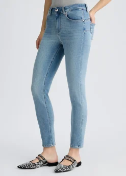 Jeans skinny a vita alta