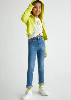 Jeans skinny a vita alta