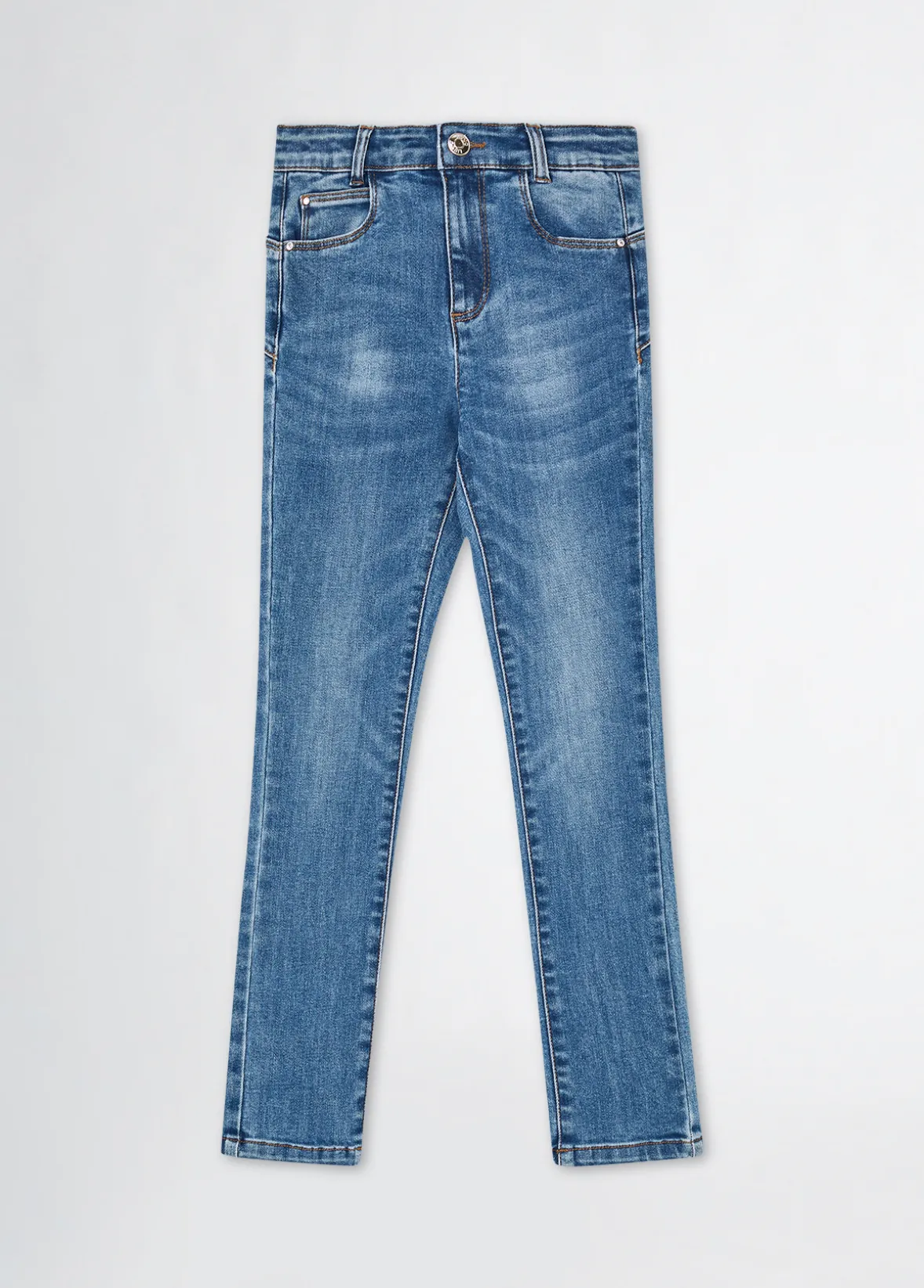Jeans skinny a vita alta