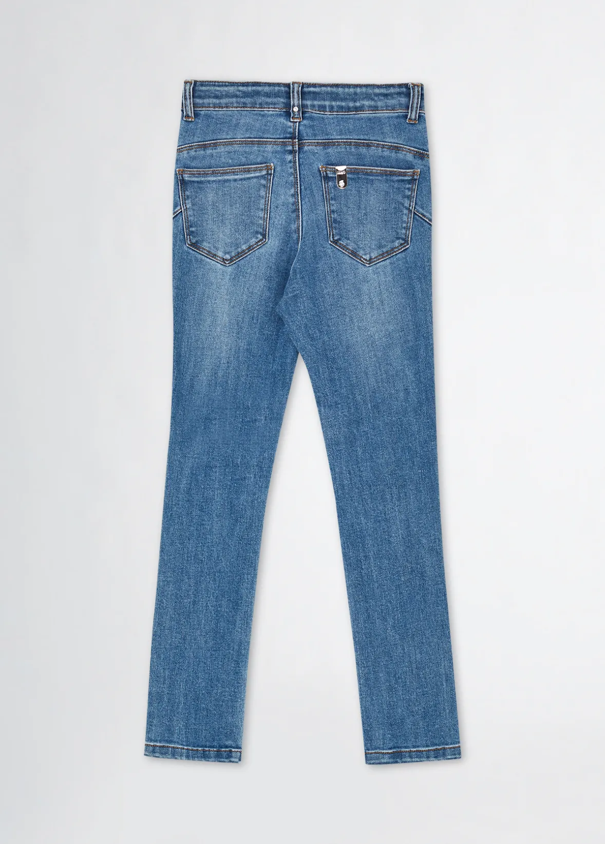 Jeans skinny a vita alta