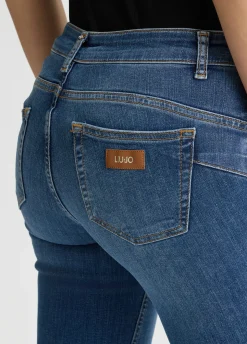 Jeans skinny a vita bassa