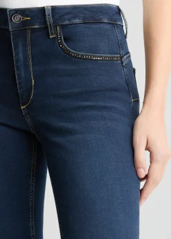 Jeans skinny bottom up