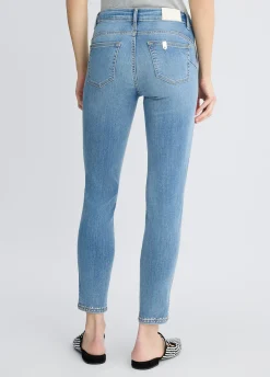 Jeans skinny con borchie