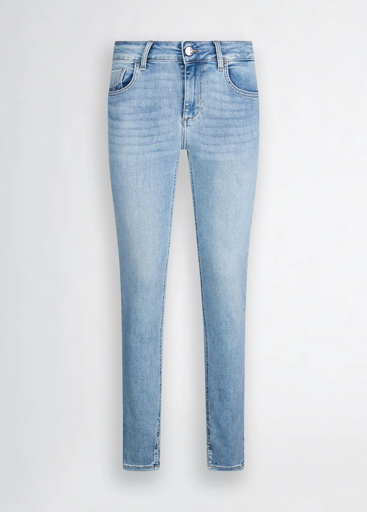 Jeans skinny con spacchetti