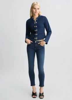 Jeans skinny con spacchetto