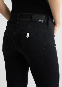 Jeans skinny con spacchetti