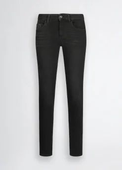 Jeans skinny con spacchetti
