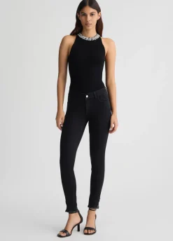 Jeans skinny con spacchetto