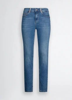 Jeans skinny con strass