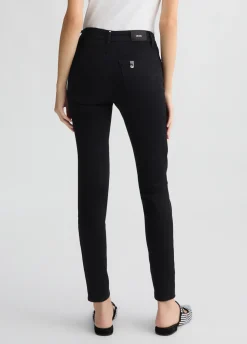 Jeans skinny con strass