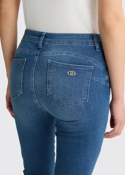 Jeans skinny in cotone used