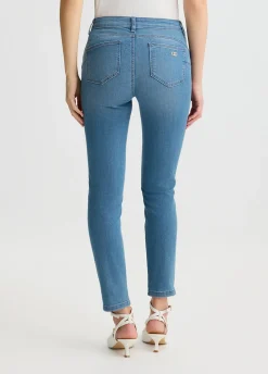 Jeans skinny in cotone used