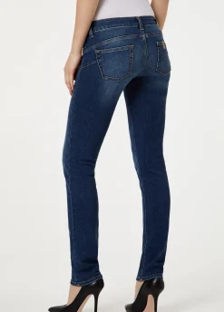 Jeans slim bottom up