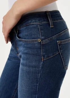 Jeans slim bottom up