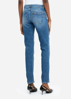 Jeans slim bottom up