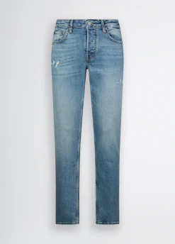 Jeans slim fit con strappi